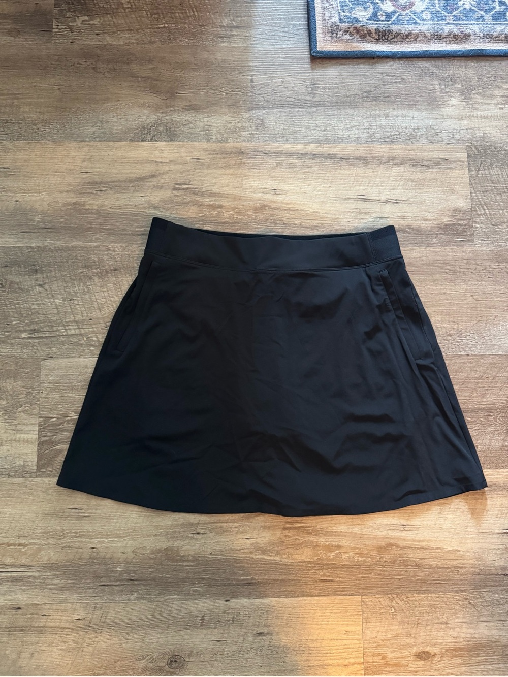 Athleta Black Performance A-Line Skort